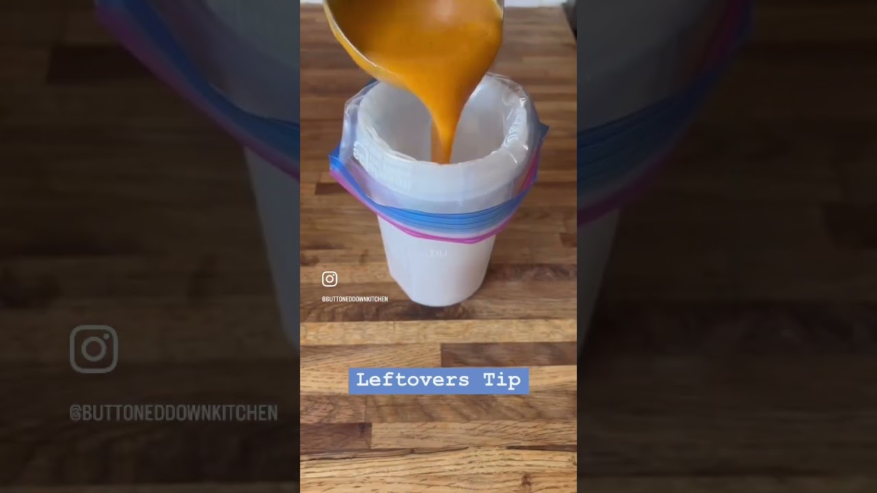 Leftovers Tip 🥣 