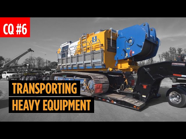 Complete Guide for Transporting Heavy Construction Equipment