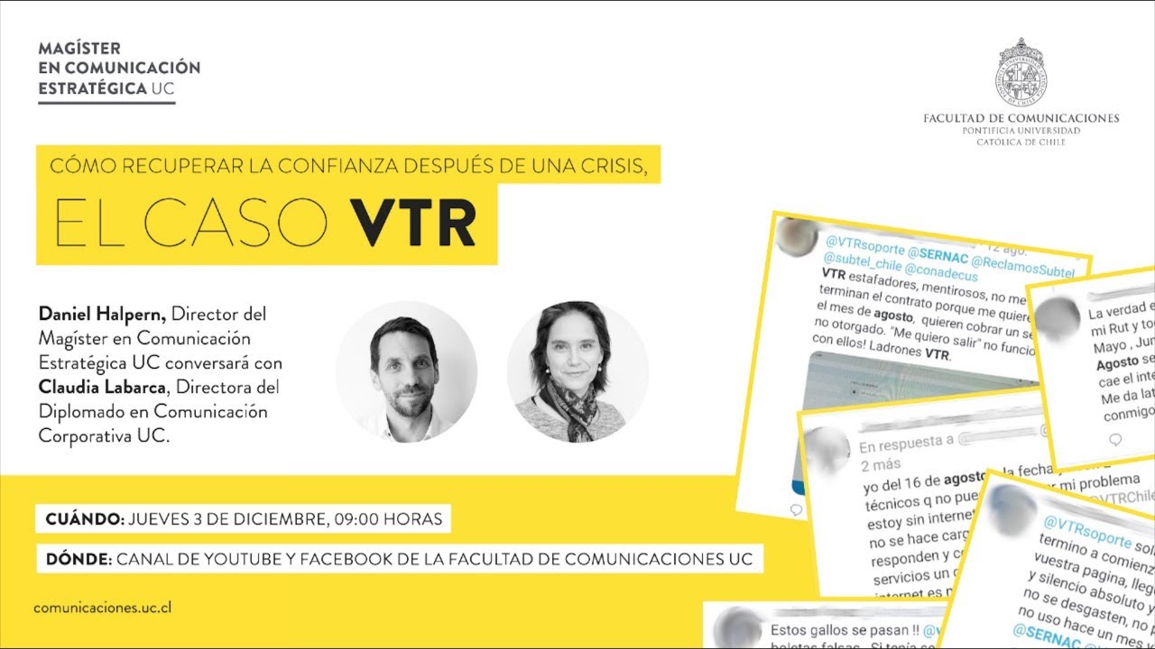 Como Recuperar La Confianza Despues De Una Crisis El Caso Vtr Youtube Como Recuperar La Confianza Despues De Una Crisis El Caso Vtr Youtube