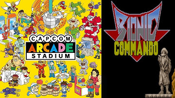 【BIONIC COMMANDOバイオニックコマンドー】カプコンアーケードスタジアム クリア動画 エンディング レトロゲーム ファミコン Capcom Arcade Stadium アクション シュー
