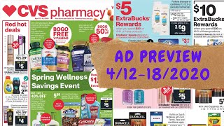 CVS Ad Preview 4/12-18/20 I Cheap Pampers! I $1.50 H&S & Cheap Essentials!