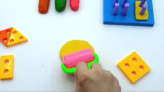 Çocuk Videoları I Play Doh Oyun Hamuru İle Şekilleri Öğreniyoruz