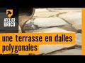 Construire une terrasse en dalles polygonales  atelier brico hornbach