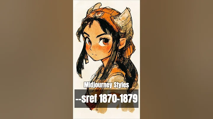 MidJourney Style Reference Codes (sref) 1870-1879: Unlock 10 Unique AI Art Styles #Midjourney #sref