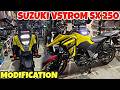 KANPUR se laaye SUZUKI VSTROM SX 250 Specially fully Loaded Modification karane | Top Notch Modified