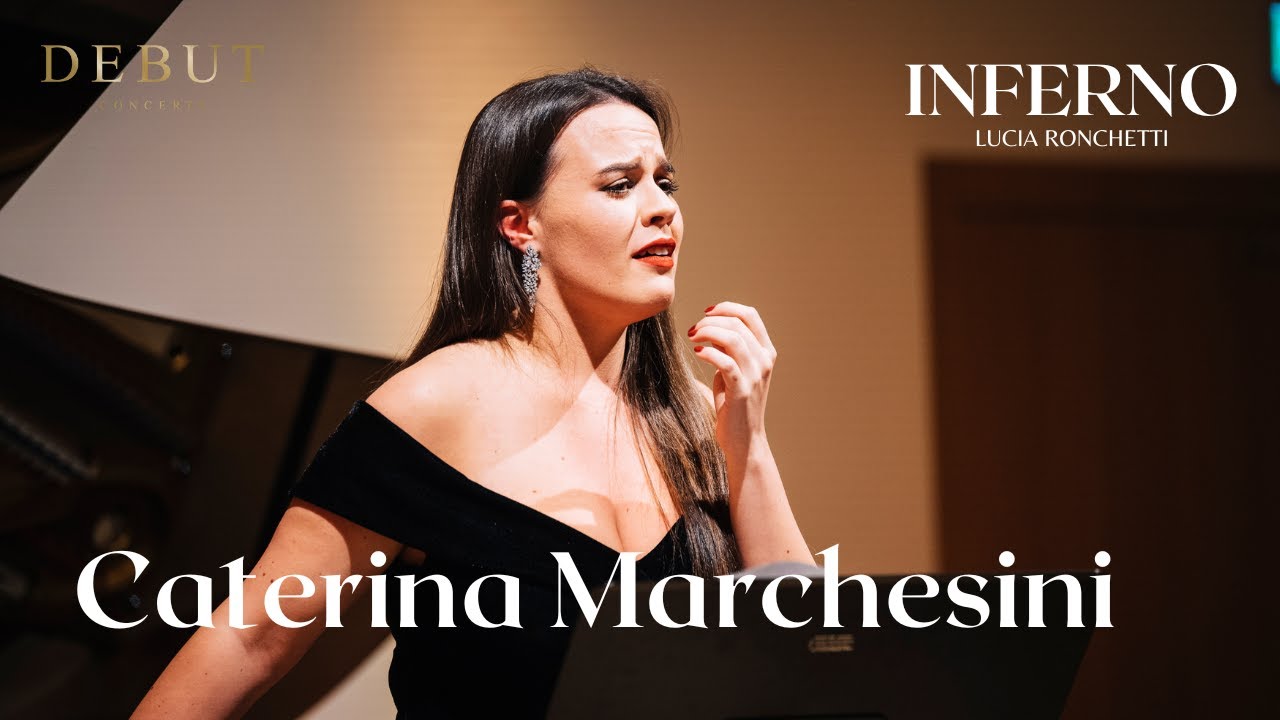 DEBUT 2022 Caterina Marchesini sings "E caddi come corpo morto cade