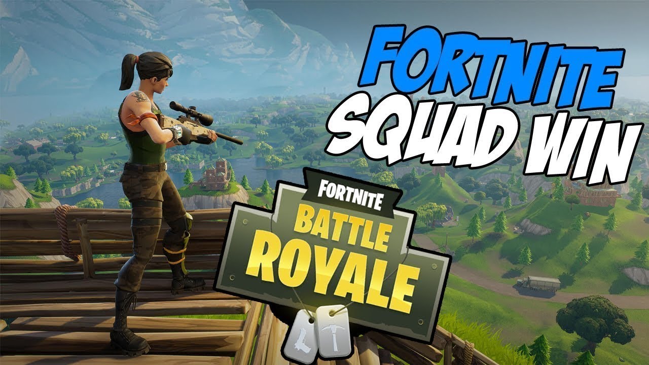 Fortnite Squad Win YouTube
