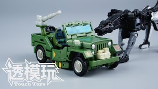 【SwiftTransform】Zoom Out! MINI HOUND! Newage G1 Transformers  NA Pocket Level 透模玩速变 NA探长 Jeep