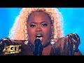 From HOMELESS to FAME! Heidi Klum&#39;s Golden Buzzer Cristina Rae SLAYS!