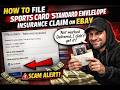 Selling Low End Sports Cards on eBay? How To File Standard Envelope Insurance Claim Lost Mail Scams