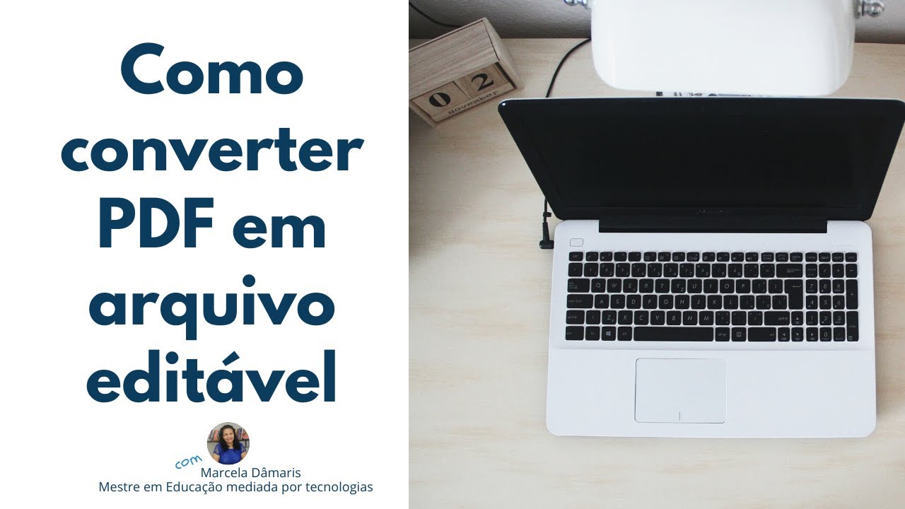 Com Converter PDF Em Arquivos Edit veis YouTube