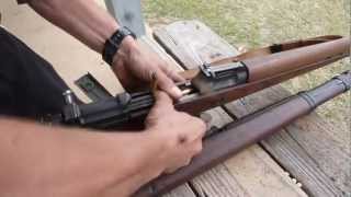Firing WWII Gewehr G43 / K43 with 8mm SS  Nazi ammo -- live full speed rifle shooting zf4