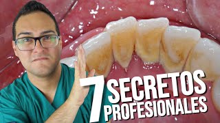 How to REMOVE TARTAR from TEETH  BEFORE IT IS FORMED. THE 7 PROFESSIONAL SECRETS!