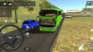 Euro Bus Driving Game Public Transportation 2024 -  Indonesia Bus Simulator Android Gameplay #2036