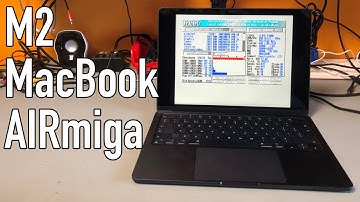 Apple Silicon Mac Emulates Amiga: the M2 MacBook Airmiga