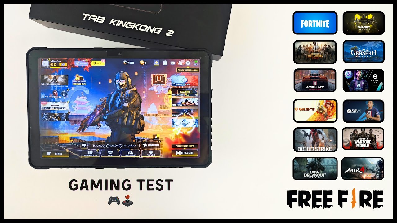 Tab KINGKONG 2 Gaming Test