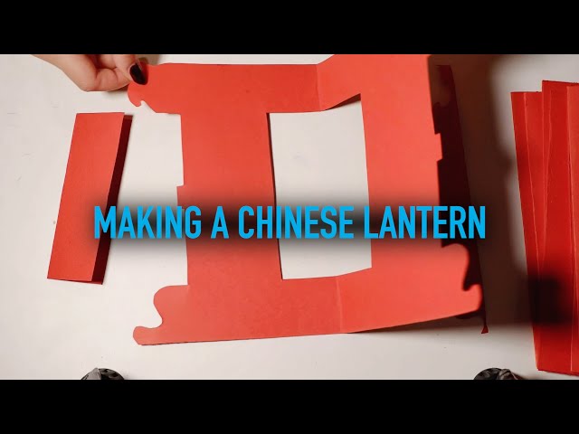 How to Make a Chinese Paper Lantern Step-by-Step 