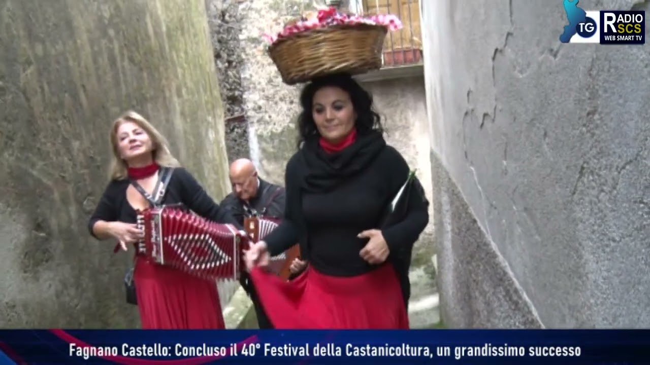 Concluso il 40° Festival della Castanicoltura di Fagnano, un grandissimo successo (Radio Scs TG HD)