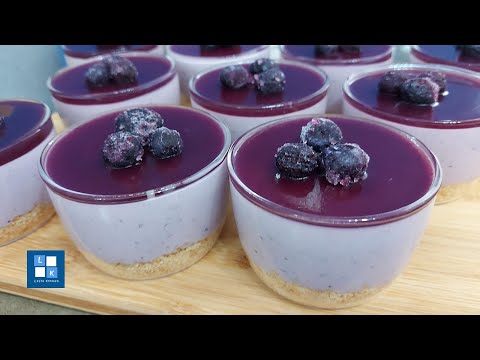 Vídeo: Como Fazer Cheesecake De Mirtilo