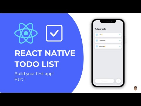 ? Build your first React Native app - Todo List Tutorial Part 1