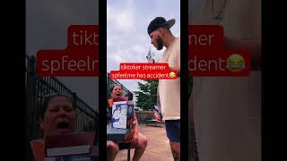 streamer spfeelme has accident on live #exploremore