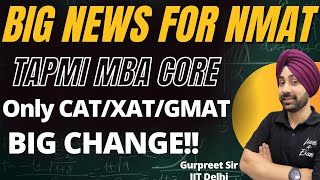 Breaking News: TAPMI Will Not Accept NMAT Scores for MBA Core 2025 | Official Update Explained