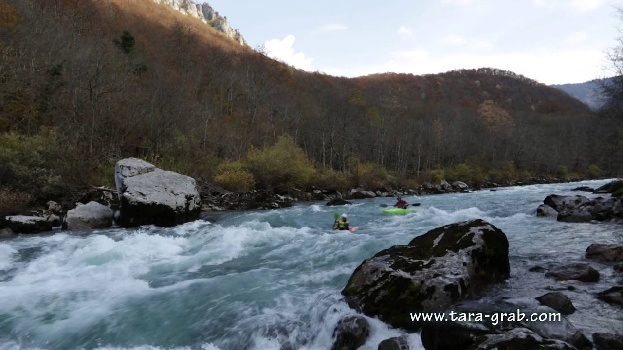 KAYAKING MONTENEGRO RIVER TARA