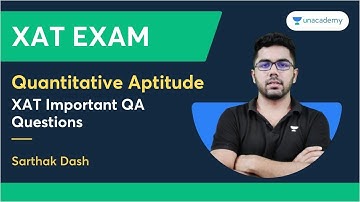 XAT Important QA Questions (Part 1) | Quantitative Aptitude | Sarthak Dash