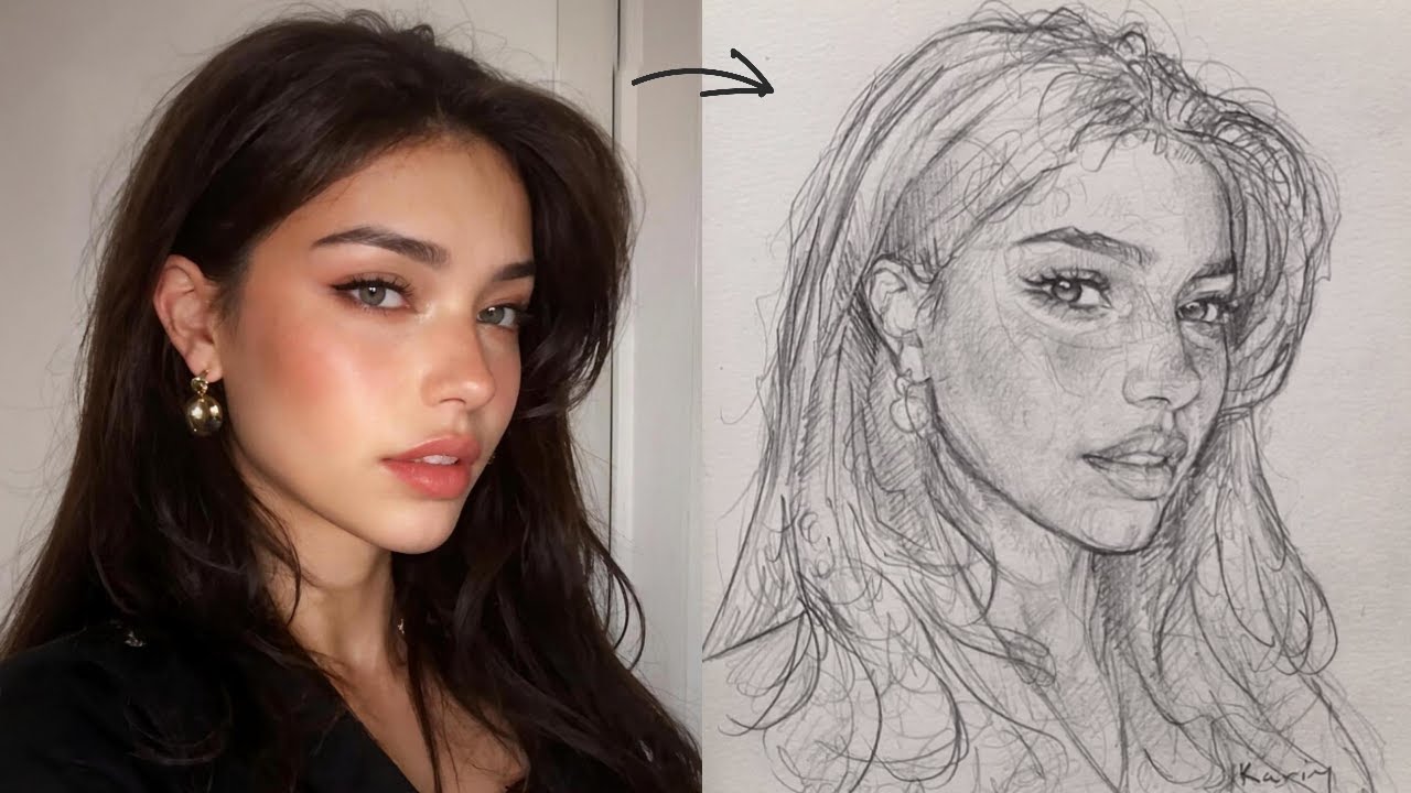 How to Draw Faces in 11Minutes – Loomis Method Tutorial! - YouTube