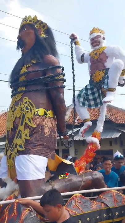 hanoman si ketek putih #karnaval #arakarakan #ngunjungbuyut #viral