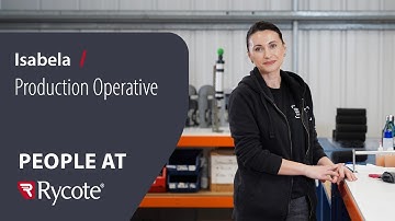 Meet the people behind the scenes at Rycote: Isabela, Production Operative