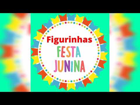 Figurinhas Junina, background grátis festa junina.