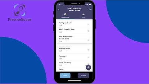 Creating Assignments on the Practice Space Teacher App