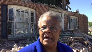The old Peach County jail is being torn down