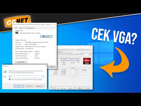 Video: Cara Mengetahui Kartu Video Mana Yang Ada Di Laptop