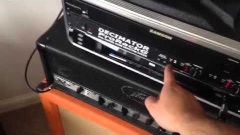 ISP Decimator rack problem