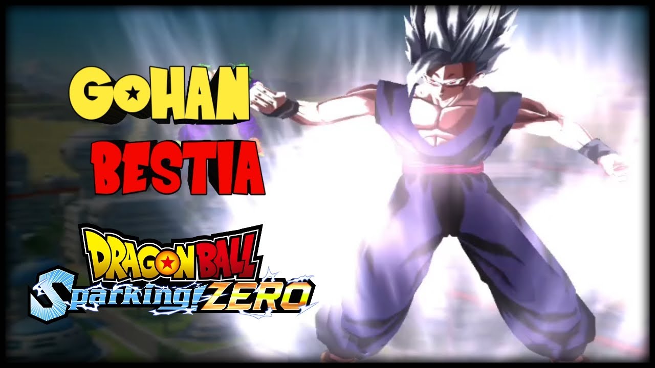 DRAGON BALL SPARKING ZERO DBZ TTT MOD - GOHAN BESTIA - YouTube