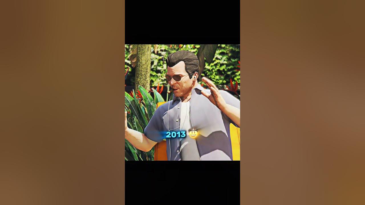 GTA V Characters. Then Vs Now 🕊 | #gta #gaming #shorts #gtav #gta5 #viralvideo