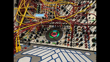 Buchla 252e drives the 251e and provides some rhythmic variations