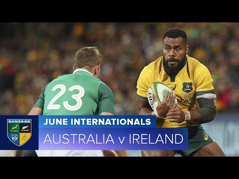 2018 June Test Series:  
Third Test – Australia v Ireland