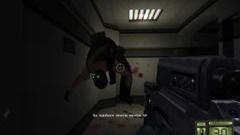 Soldier of Fortune 2 - Bug with dead body in the air