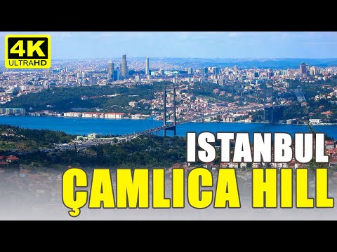 ISTANBUL WALKING TOUR 🇹🇷 ÇAMLICA HILL ÜSKÜDAR TURKEY 2021 4K