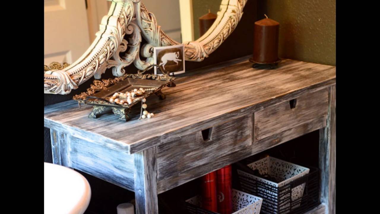 Refinish Old Wood Furniture Youtube