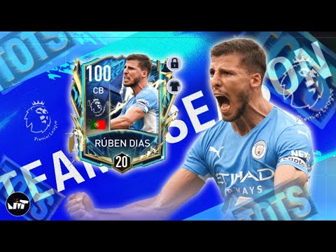 BLV TIẾNG VIỆT | REVIEW & RATING "RÚBEN DIAS" TOTS | LÁ CHẮN THÉP CỦA MAN CITY | FIFA MOBILE 22