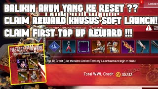 BALIKIN AKUN KE RESET , CLAIM HADIAH SOFT LAUNCH DAN FIRST TOP UP - Apex Legends Mobile Indonesia screenshot 1