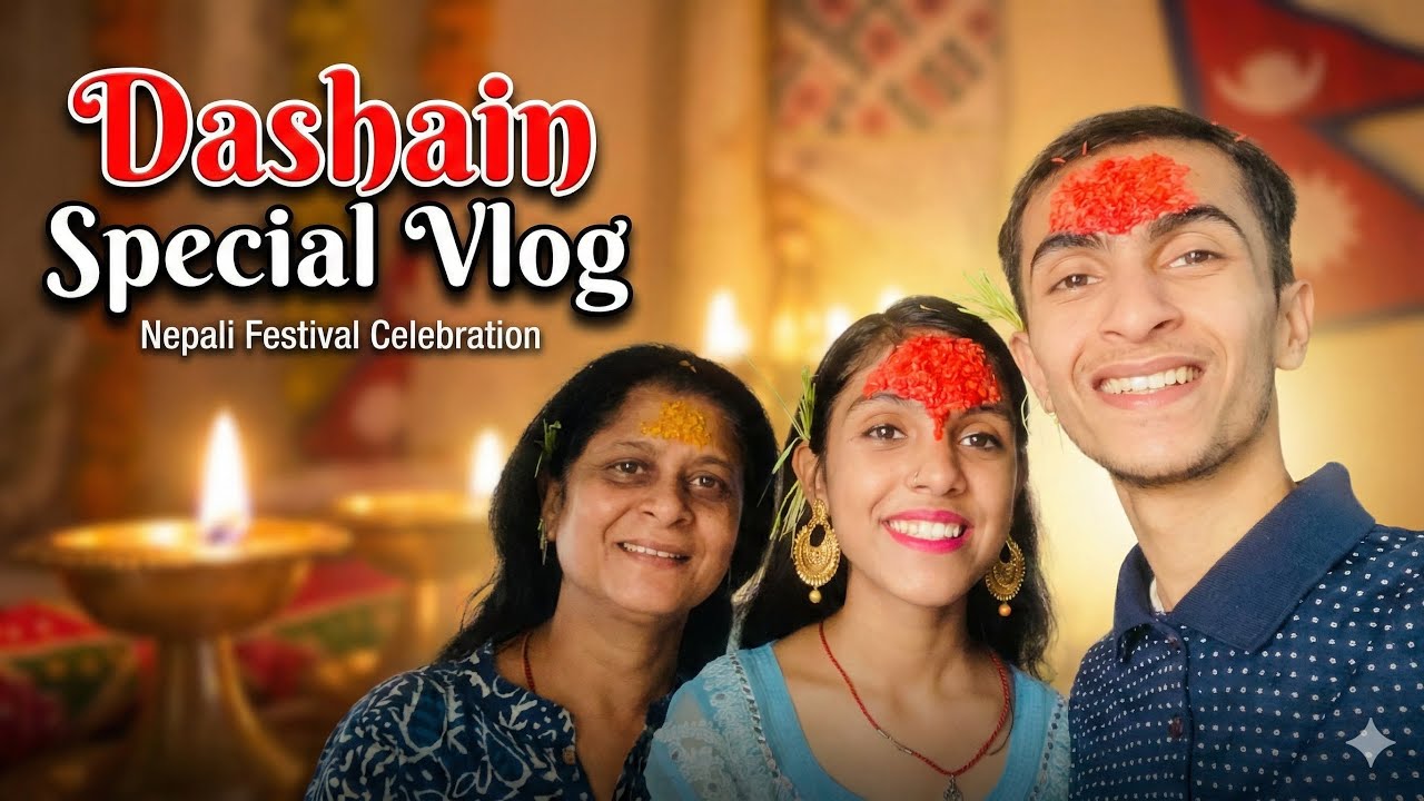 Dashain Special Vlog 🪔 | Nepali Festival Celebration
