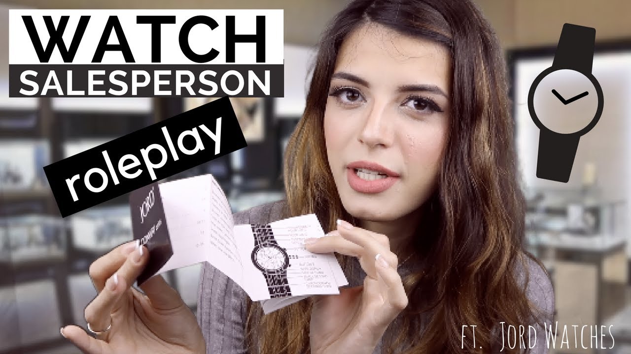 whispering eye ASMR | Watch Salesperson Roleplay (3D Virtual Reality Experience)
