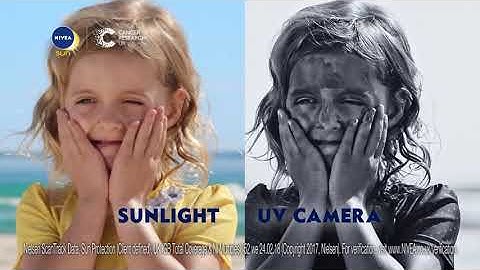 NIVEA SUN Partnering Cancer Research UK - Sun safety TV advert March 2018