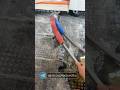 Поменяли трубу от застройщика