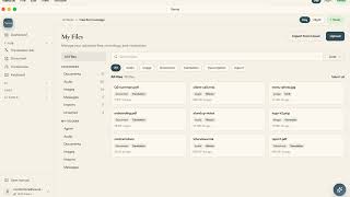 Vavus AI — My Files · Desktop